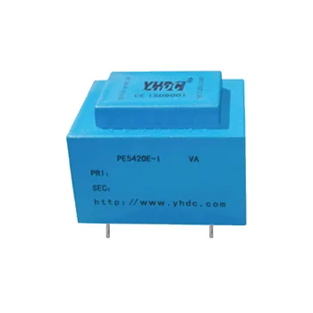 YHDC PE5420E-I Мощность 15ВА Входное напряжение 110 В Выход 15 В Герметичный трансформатор для сварки печатных плат изолирующий трансформатор